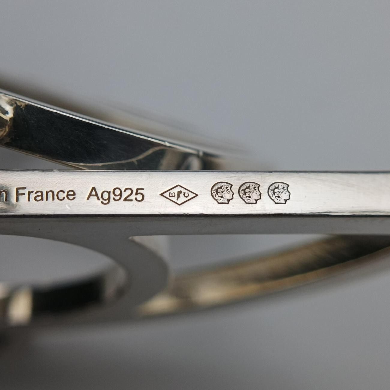 Hermes Chaine D'ancre Game Silver Necklace — view 8
