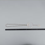 Hermes Chaine D'ancre Game Silver Necklace — view 4