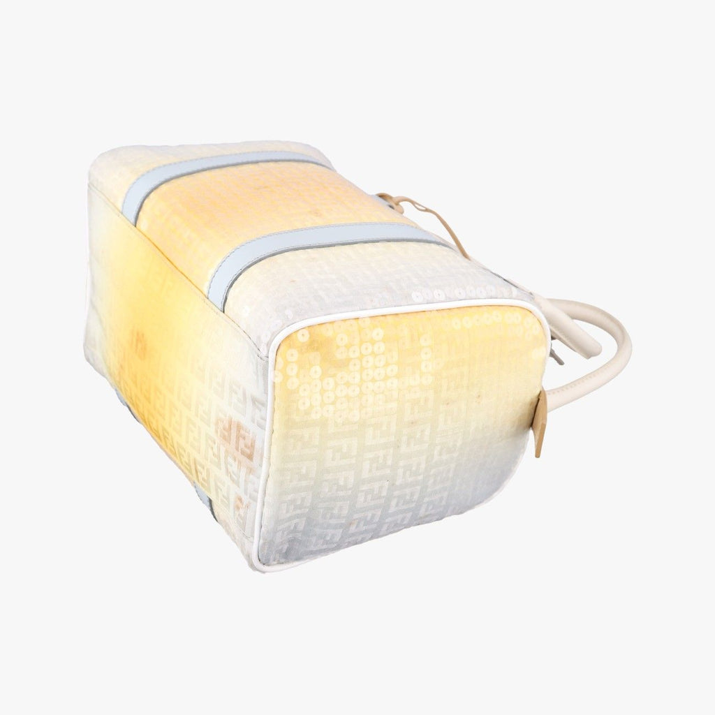 Fendi Sequin Yellow Gradient Multicolor An9 Handbag — view 4