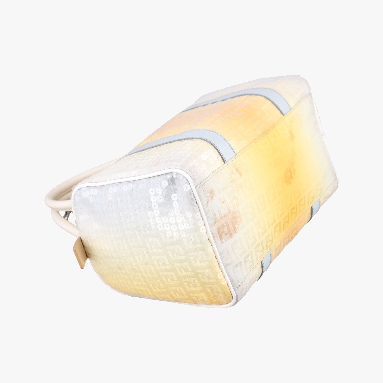Fendi Sequin Yellow Gradient Multicolor An9 Handbag — view 7