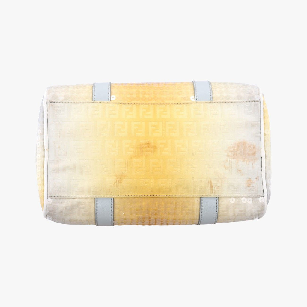 Fendi Sequin Yellow Gradient Multicolor An9 Handbag — view 3