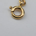 Dior Rose Des Vents Medallion Gold Green Necklace — view 8