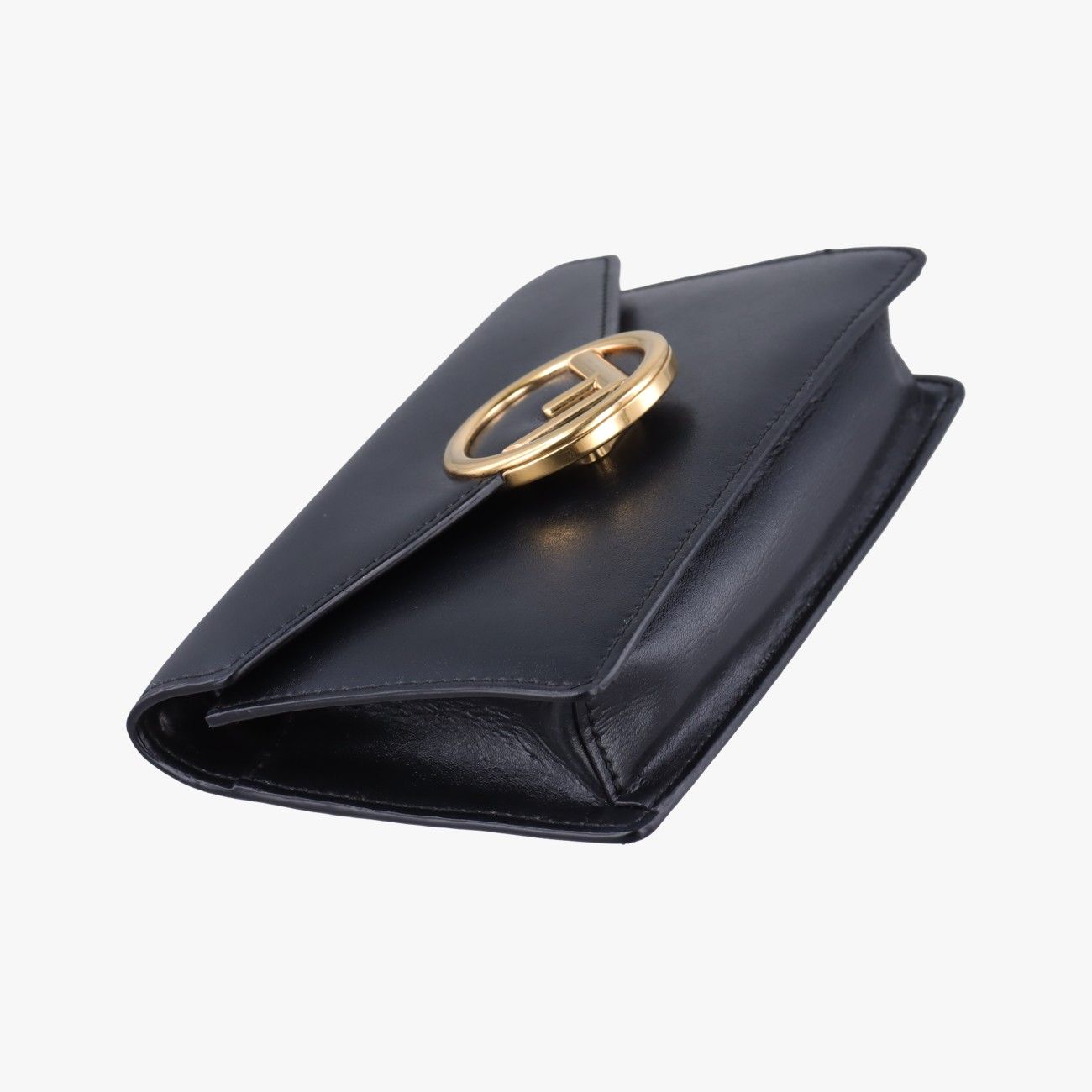 Fendi Is Black Leather Shoulder — view 5