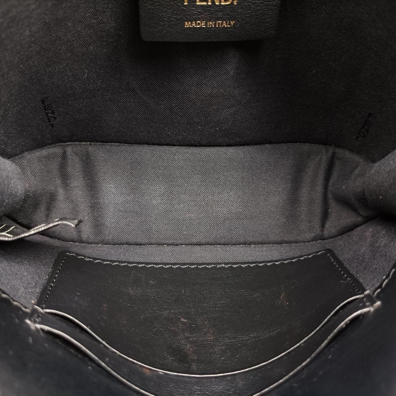 Fendi Is Black Leather Shoulder — view 9