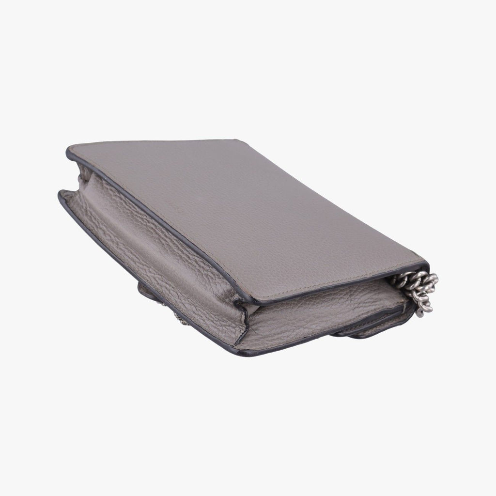 Gucci Dionysus Gray Leather Shoulder — view 6