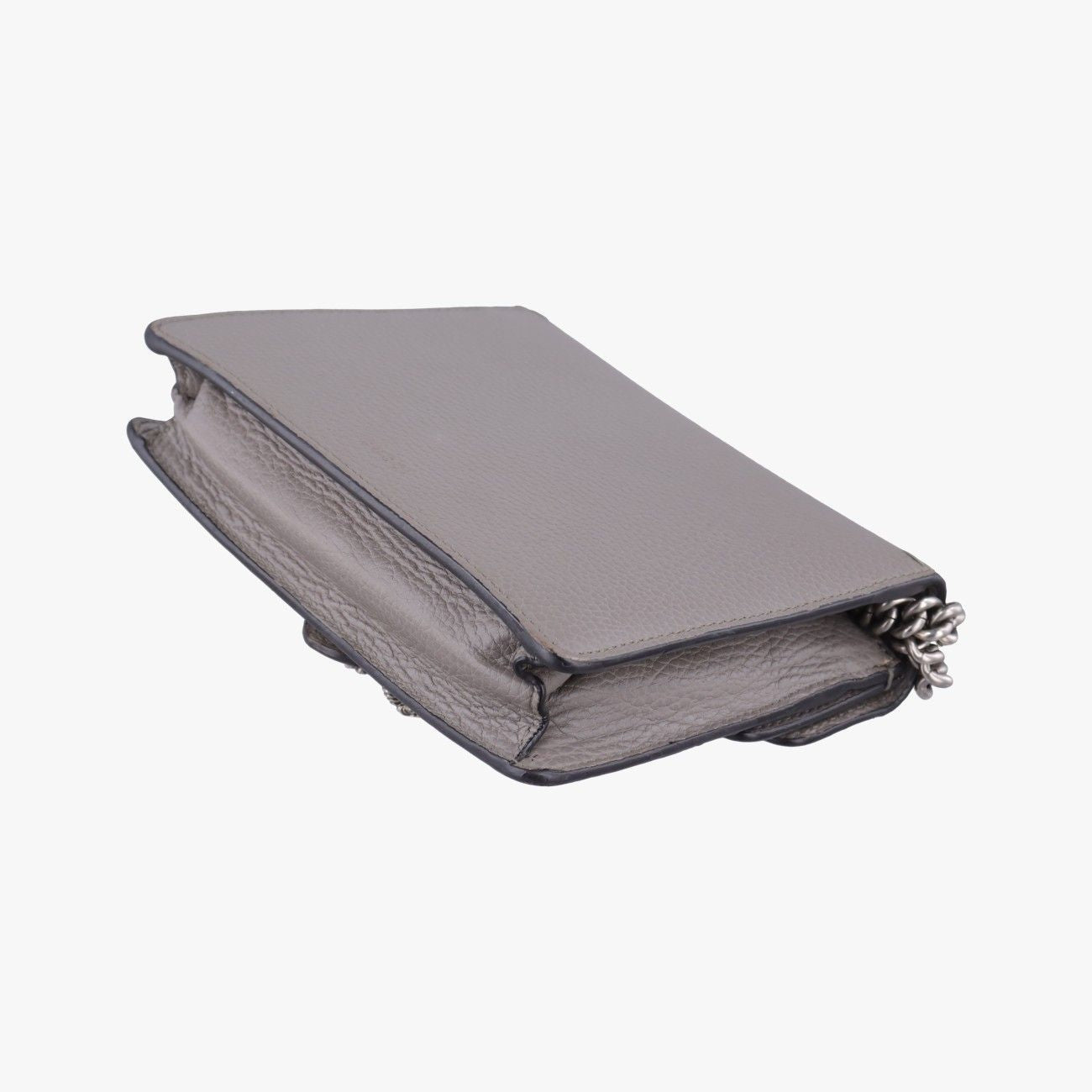 Gucci Dionysus Gray Leather Shoulder — view 6