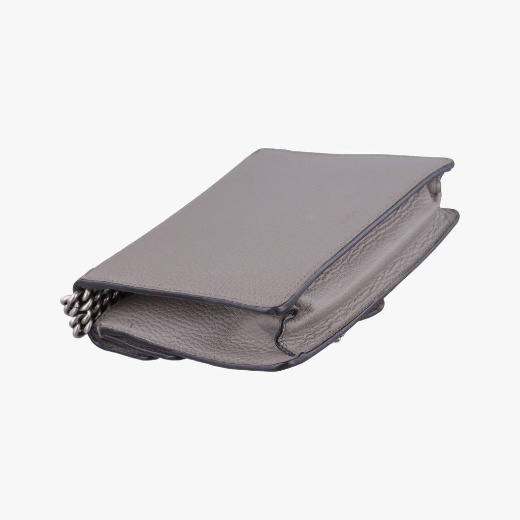 Gucci Dionysus Gray Leather Shoulder — view 7