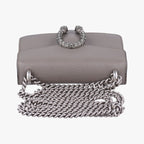 Gucci Dionysus Gray Leather Shoulder — view 8