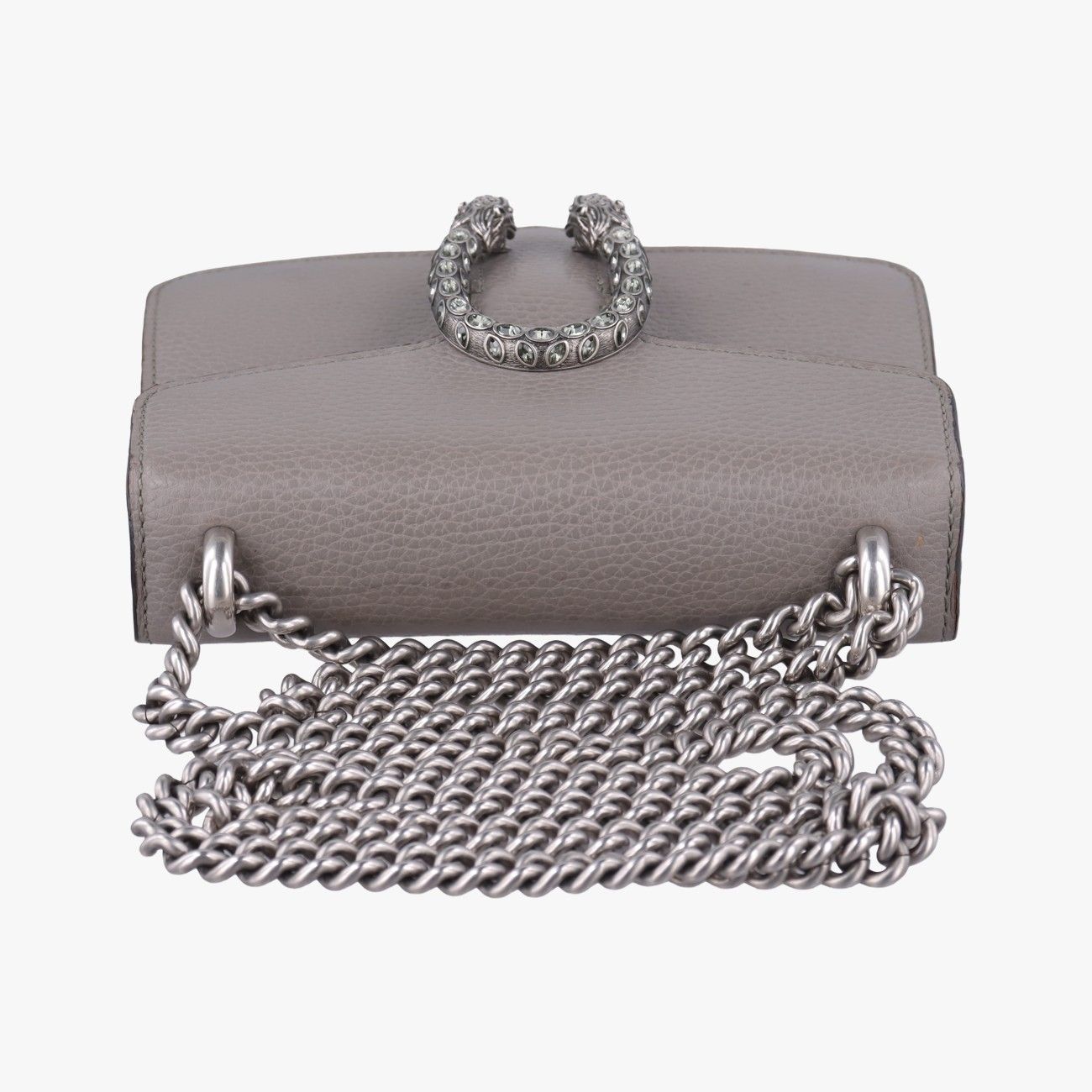 Gucci Dionysus Gray Leather Shoulder — view 8