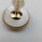 Dior Rose Des Vents White Yellow Gold Earring — view 9