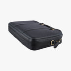Gucci Diamante Black Leather Handbag — view 6