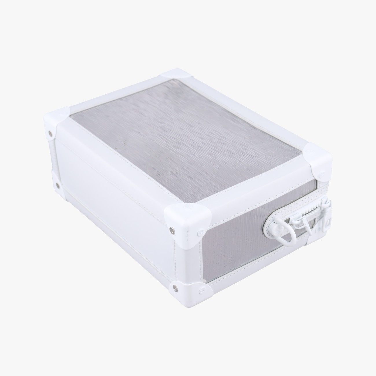 Louis Vuitton Soft Trunk Transparent White Epi Plage — view 6