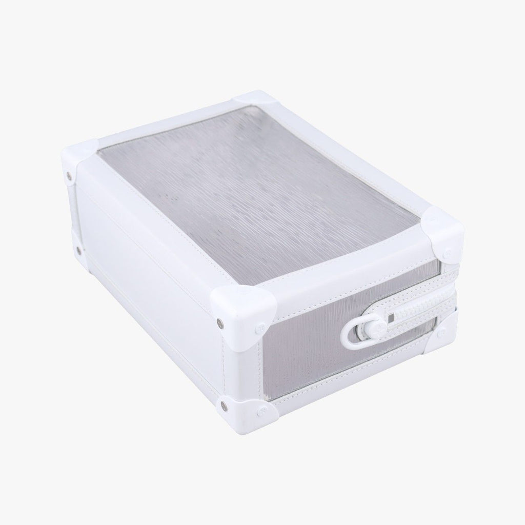 Louis Vuitton Soft Trunk Transparent White Epi Plage — view 4