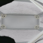 Louis Vuitton Soft Trunk Transparent White Epi Plage — view 9