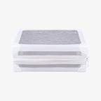 Louis Vuitton Soft Trunk Transparent White Epi Plage — view 8