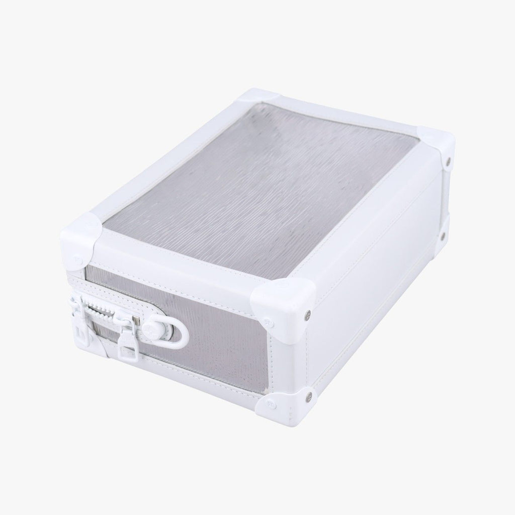 Louis Vuitton Soft Trunk Transparent White Epi Plage — view 5