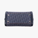 Dior Trotter Gray Multicolor Canvas Handbag — view 3