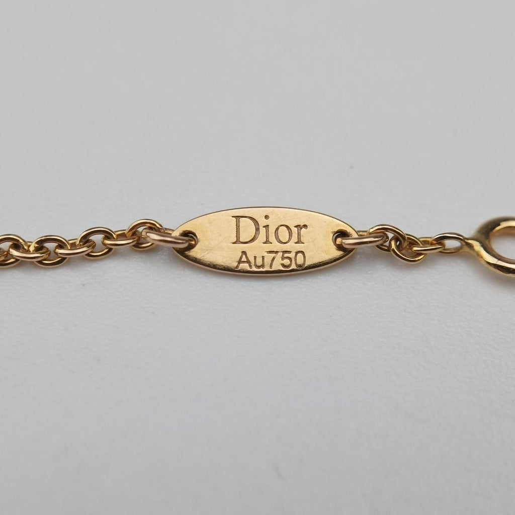 Dior Rose Des Vents Medallion Red Gold Bracelet — view 5