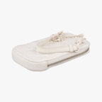 Dior Lady Lindy All White Leather Handbag — view 6