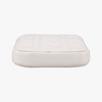 Dior Lady Lindy All White Leather Handbag — view 3