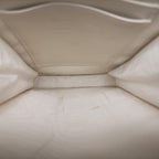 Dior Lady Lindy All White Leather Handbag — view 9