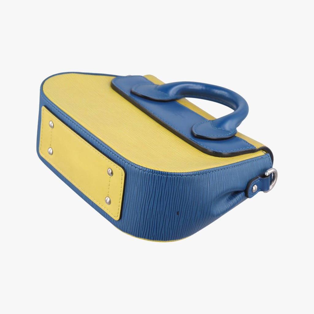 Louis Vuitton Eden PM Yellow Blue Epi Shoulder — view 6