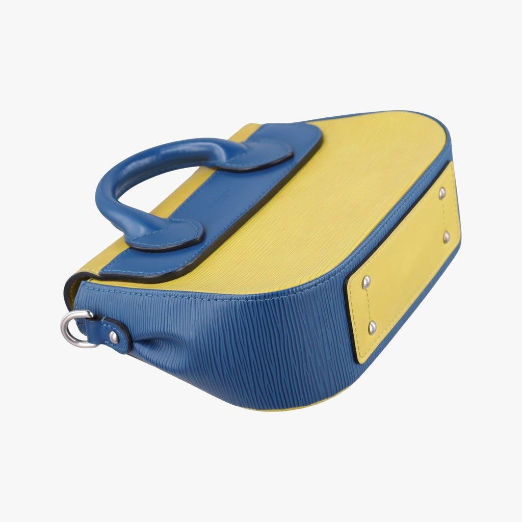 Louis Vuitton Eden PM Yellow Blue Epi Shoulder — view 7