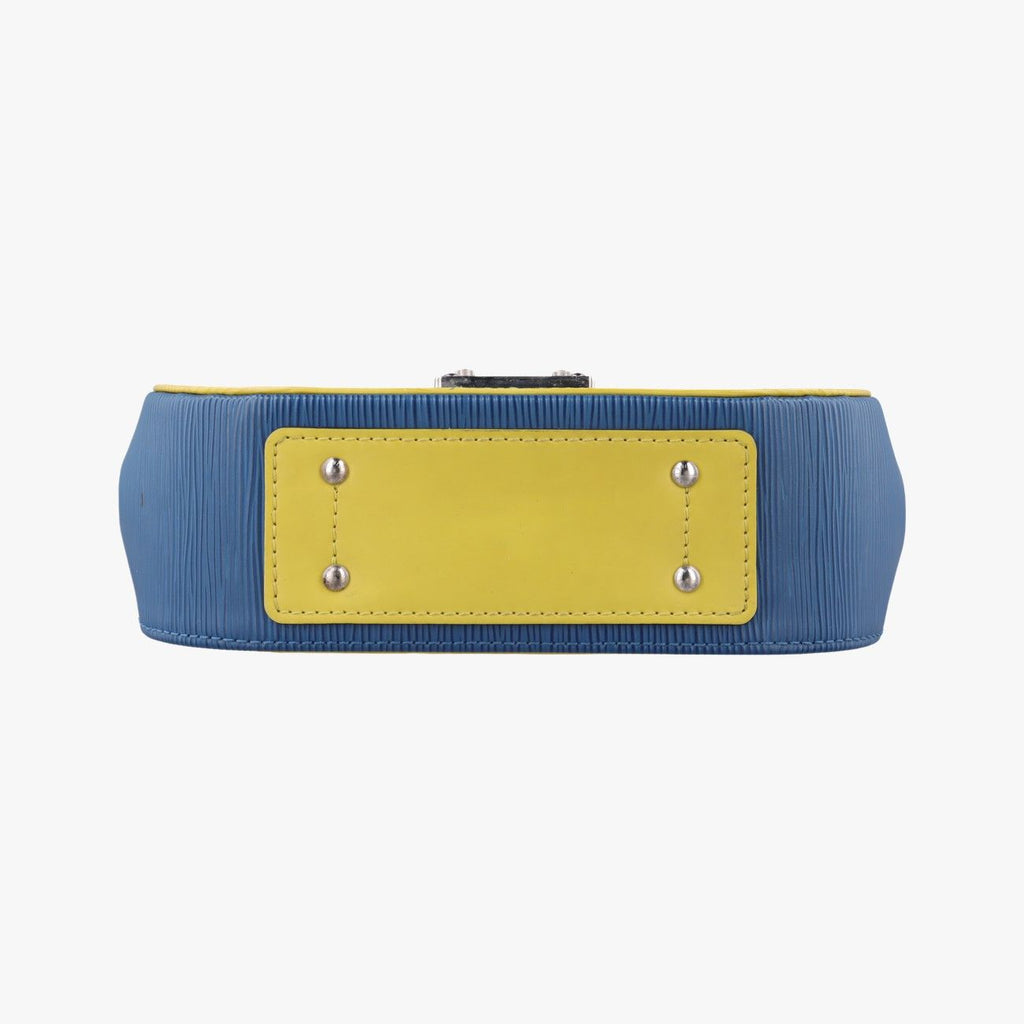 Louis Vuitton Eden PM Yellow Blue Epi Shoulder — view 3
