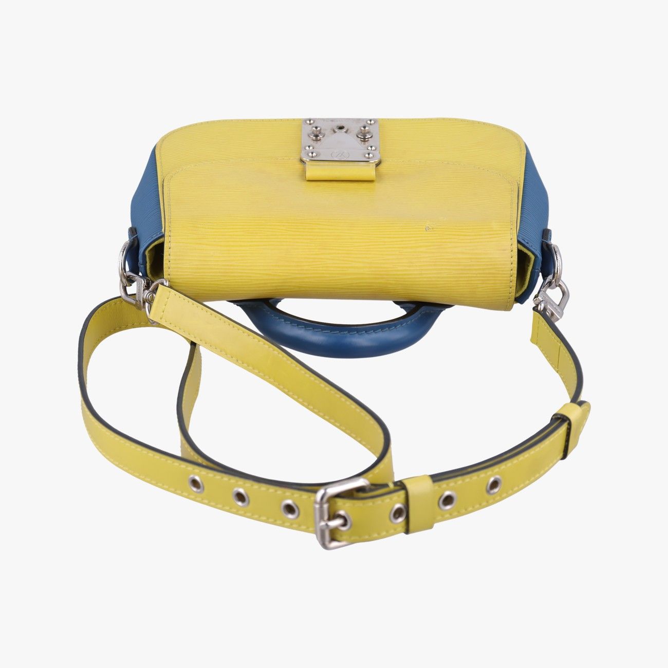 Louis Vuitton Eden PM Yellow Blue Epi Shoulder — view 8