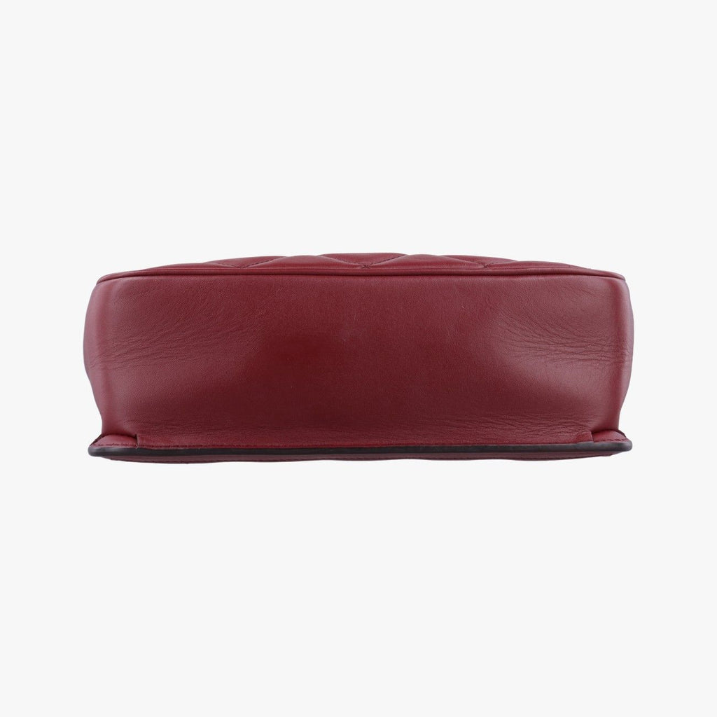Gucci Mini Deco Wine Red Leather Shoulder — view 3
