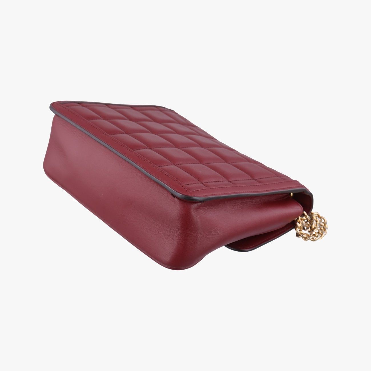 Gucci Mini Deco Wine Red Leather Shoulder — view 6