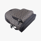 Gucci GG Blue Muslin Beige Black Multi Color Canvas Backpack — view 5