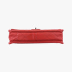 Chanel Quilted Turnlock 2.55 Red Lambskin Handbag — view 3