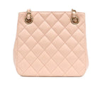 Chanel Pink Caviar Gold Mini Bucket — view 3