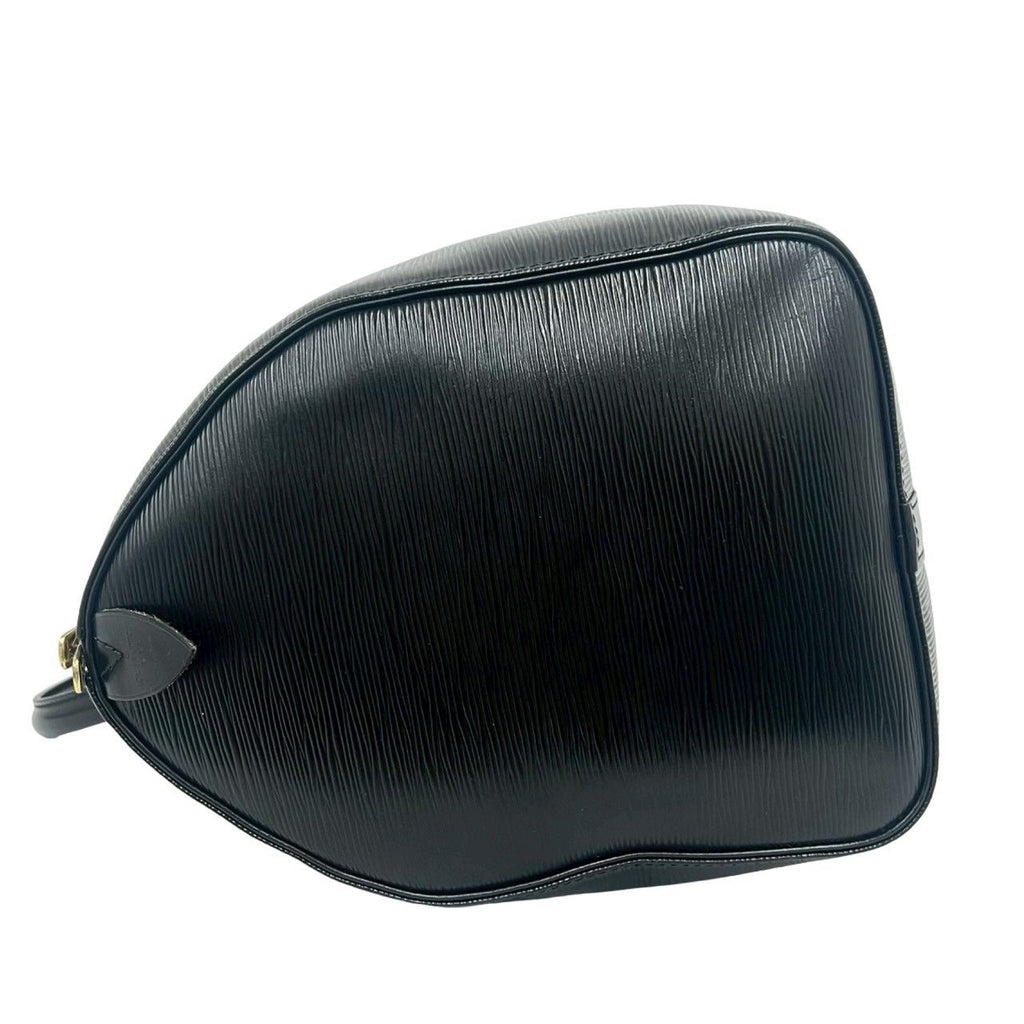 Louis Vuitton Vintage Keepall 45 Epi Leather Boston Bag Black Noir — view 5
