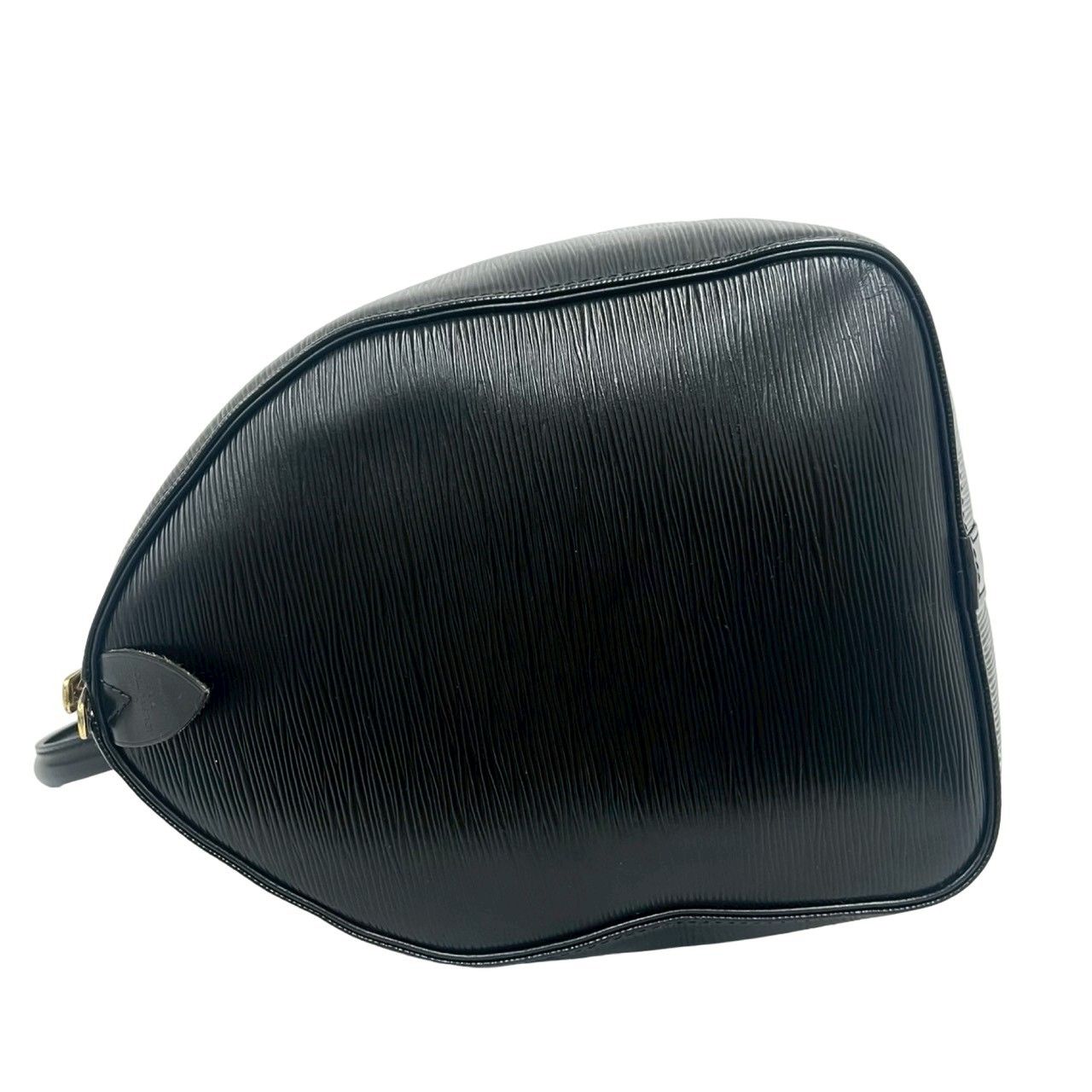 Louis Vuitton Vintage Keepall 45 Epi Leather Boston Bag Black Noir — view 5