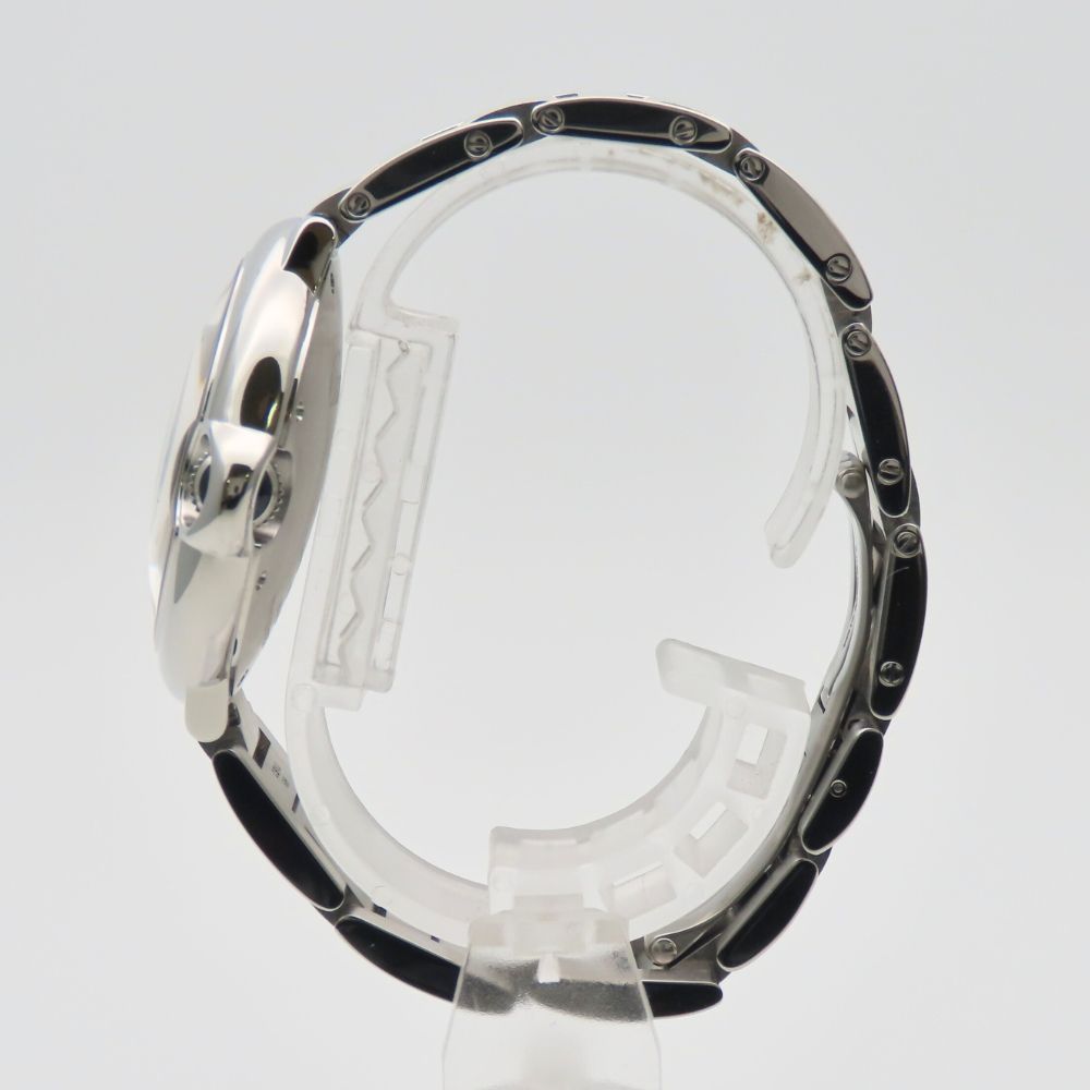 Cartier Watch Baron Blue MM Stainless Steel Silver Dial Boys — view 5