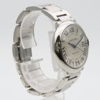 Cartier Watch Baron Blue MM Stainless Steel Silver Dial Boys — view 4