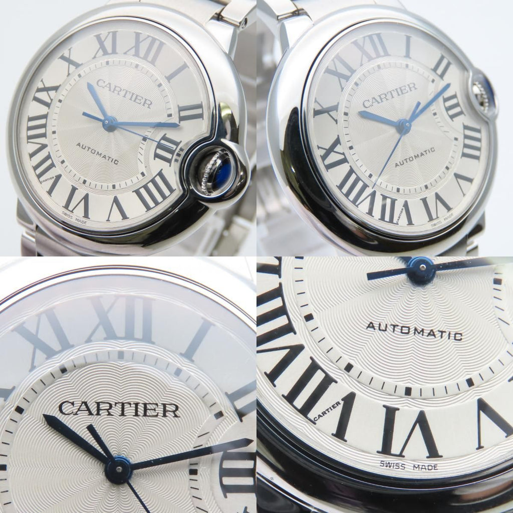 Cartier Watch Baron Blue MM Stainless Steel Silver Dial Boys — view 6