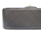 Chanel Black Lamb Top Handle Mini Quilted 20 — view 8