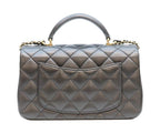 Chanel Black Lamb Top Handle Mini Quilted 20 — view 3