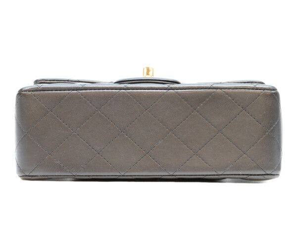 Chanel Black Lamb Top Handle Mini Quilted 20 — view 5