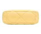 Chanel Yellow Lambskin 19 Small Chain Shoulder — view 5