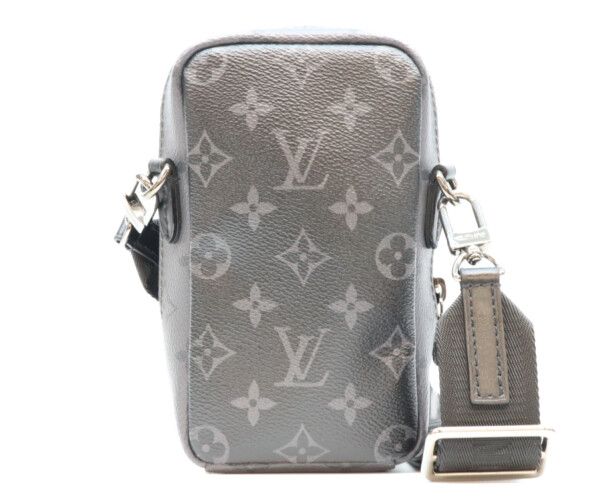 Louis Vuitton Monogram Eclipse Reverse Double Phone Pouch — view 3