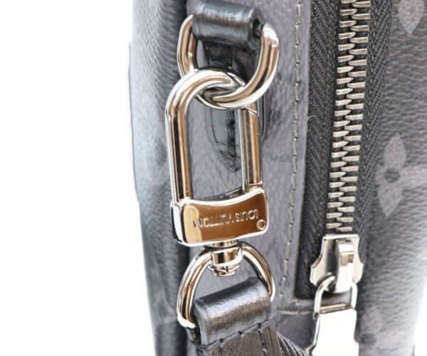 Louis Vuitton Monogram Eclipse Reverse Double Phone Pouch — view 7