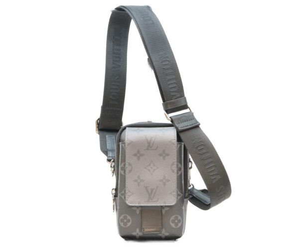 Louis Vuitton Monogram Eclipse Reverse Double Phone Pouch