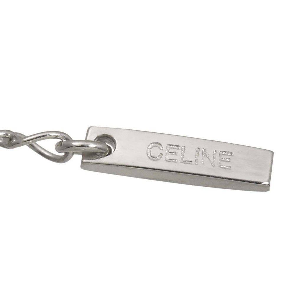 Celine Garnet Diamond Necklace 42 cm 18k WG White Gold — view 5