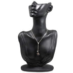 Celine Garnet Diamond Necklace 42 cm 18k WG White Gold — view 8