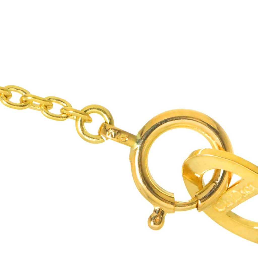 Dior Diamond Necklace 40 cm 18k YG Yellow Gold — view 6