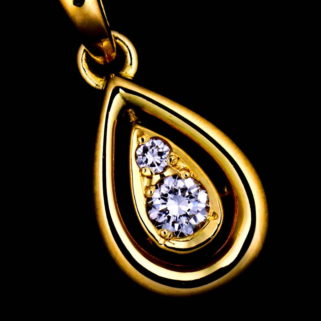 Dior Diamond Necklace 40 cm 18k YG Yellow Gold — view 7